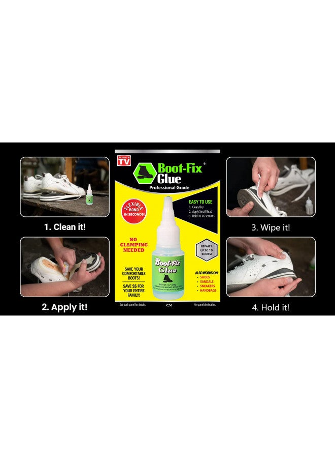 Boot-Fix Boot-Fix Shoe Glue: Instant Professional Grade Shoe Repair Glue  - Image 3