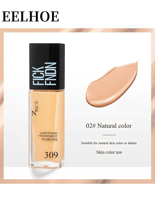 EELHOE Fit Matte Poreless Foundation, Classic Natural | Matte Liquid Foundation | Oil Control Liquid Foundation | Liquid Foundation with SPF, 30 ml.