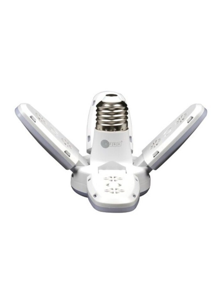 AFRA AFRA Japan 4-Leaf Foldable LED Bulb, 30W, 220-240V, Indoor & Outdoor Use, Connection Base E27, Cool White Colour (6000-6500K), G-MARK, ESMA, ROHS, And CB Certified, With 2 Years Warranty  - Image 2
