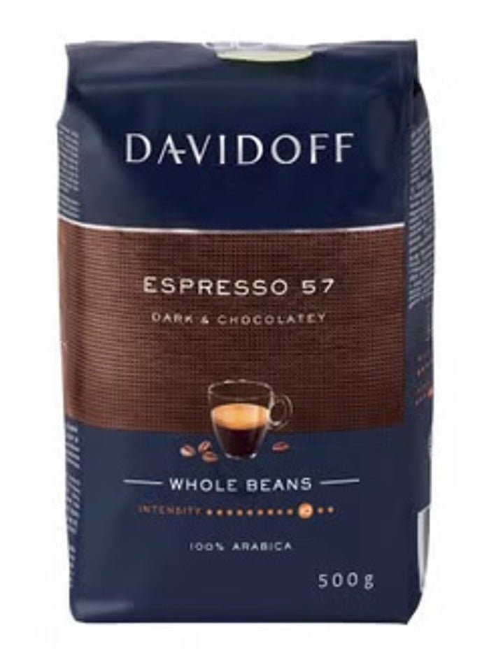 Davidoff Espresso 57 Whole Beans Coffee 500g
