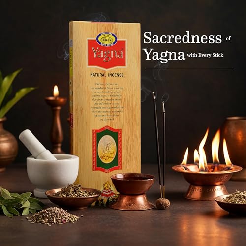 Cycle Pure Yagna Incense Sticks Pack of 2, (70gm Masala Agarbatti Sticks) || Sandal Floral Fragrance || Special Long Lasting Agarbatti for Puja, Havan, Rituals - Image 4