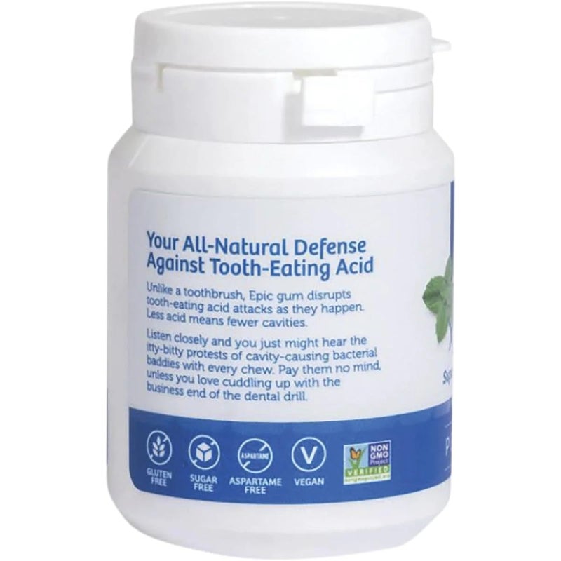 Epic Dental 100% Xylitol Sweetened Breath Mints, Peppermint, 180 Count - Image 2