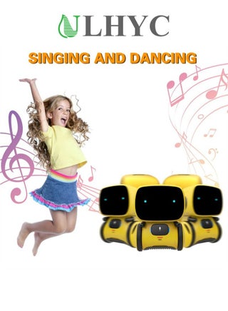 98K Robot Toy for Boys and Girls, Smart Talking Robots Intelligent Partner and Teacher with Voice Control and Touch Sensor, Singing, Dancing, Repeating, Gift Toys for Kids of Age 3 and Up - view 5