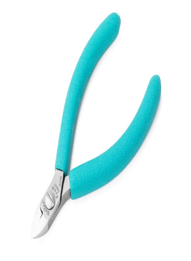 Erem Weller Erem 632N 4 1/4 Magic Diagonal Small Head Cutter Super with Full Flush Cut,Blue, Silver - Image 2