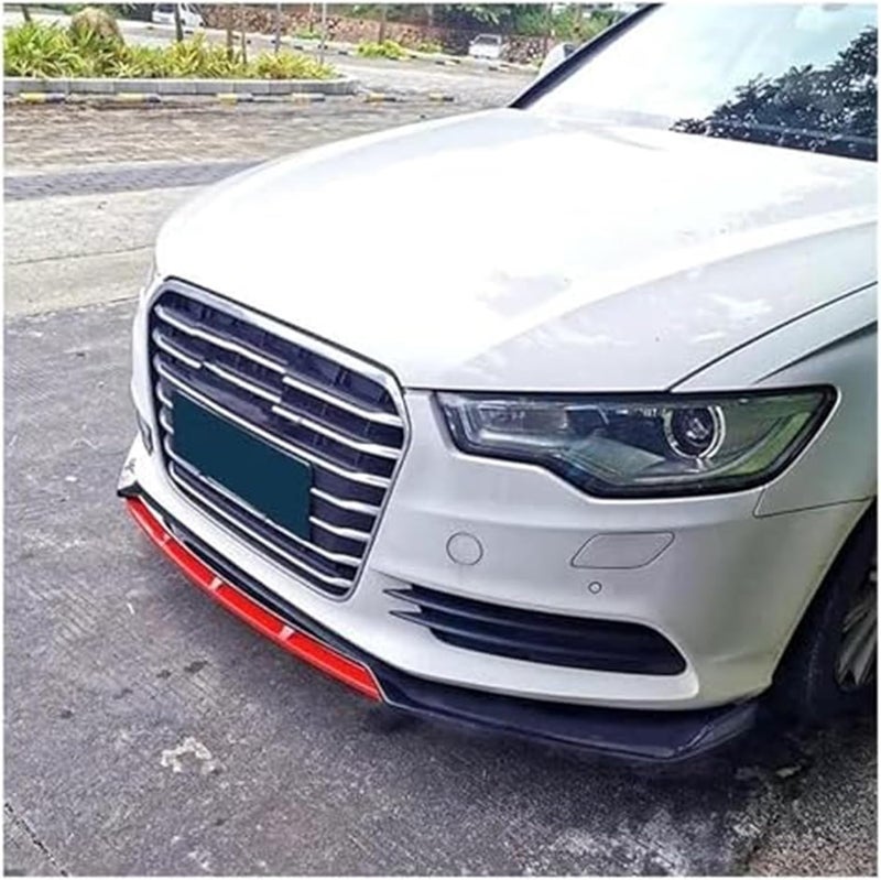 QASULER Front Bumper Spoiler Splitter for A6 C7 Sedan - Image 2
