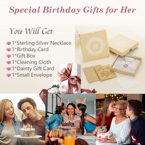 Annamate 60th Birthday Gifts for Women 925 Sterling Silver 6 Circles Necklace For Her Six Decade Jewelry 60 Years Old Birthday Gifts - Image 3