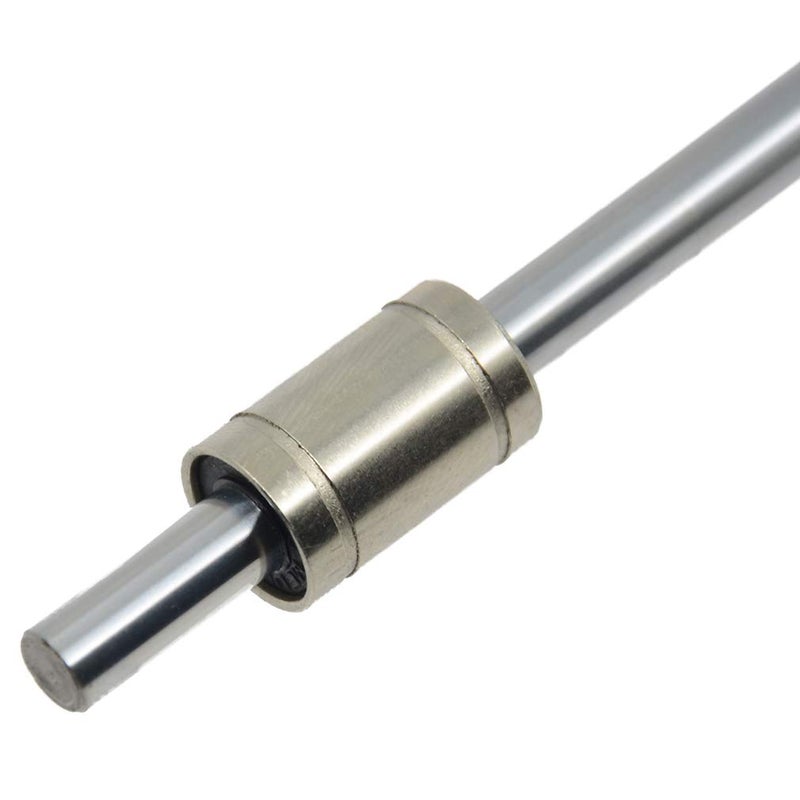 ReliaBot 4PCs LM6UU Linear Ball Bearing Nickel Plated 6mm x 12mm x 19mm for 6mm Linear Motion Shaft Rod for 3D Printer and CNC Machine - Image 3
