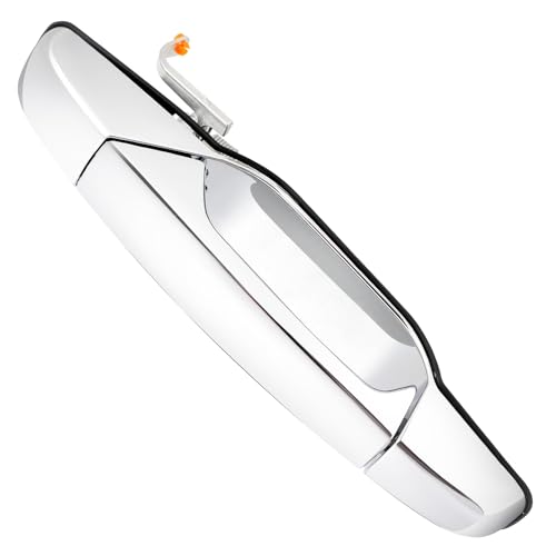 IFATRUNK Exterior Chrome Door Handle Front Right Passenger Side for 2007 2008 2009 2010 2011 2012 2013 2014 Chevy Silverado Suburban Tahoe Avalanche GMC Sierra Yukon Cadillac Escalade 22738722 80545 - Image 1