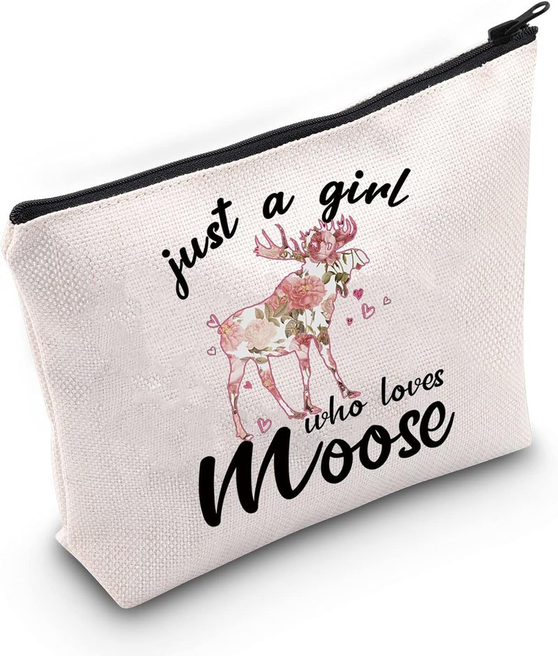 LEVLO Funny Moose Makeup Bag - Image 1