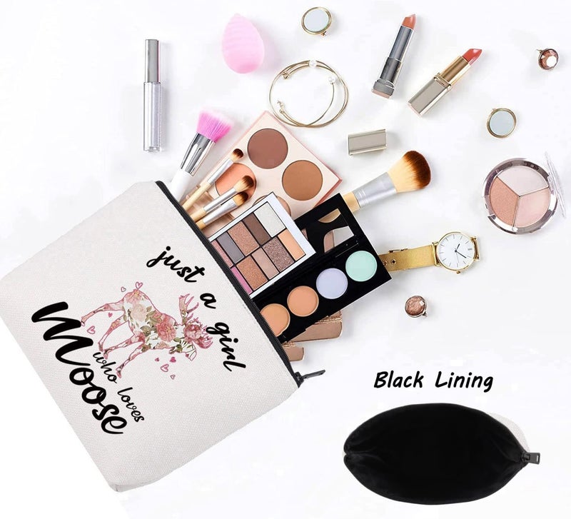 LEVLO Funny Moose Makeup Bag - Image 3