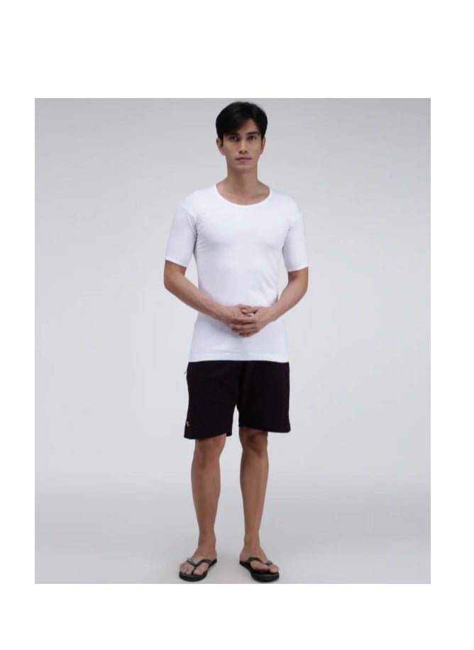 Amul comfy Men's Cotton Round Neck Vest (Set of 3)  - Image 2