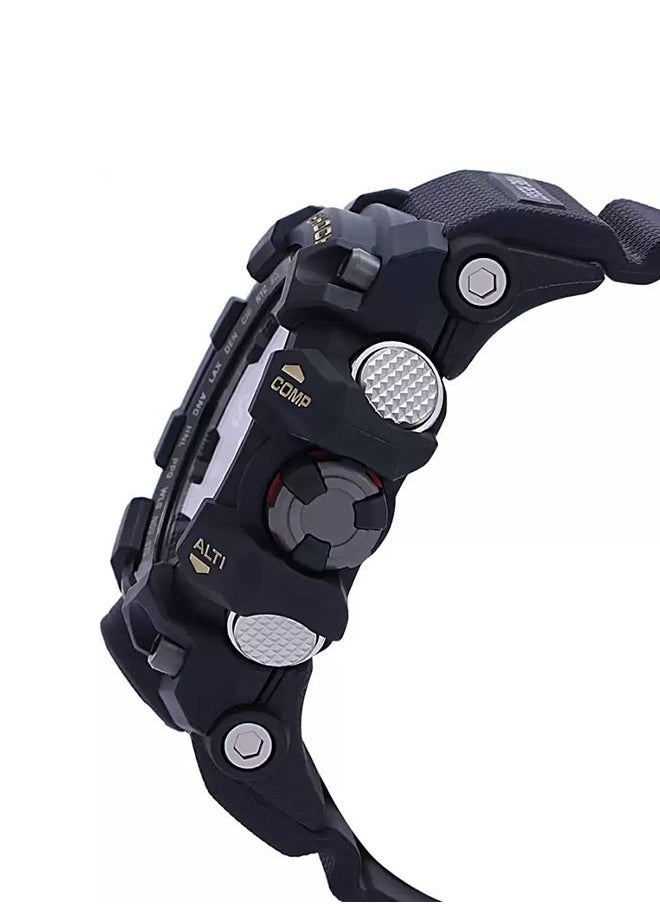CASIO - Analog Plus Digital Round Wrist Watch With Resin Strap GWG-1000-1ADR - Image 1