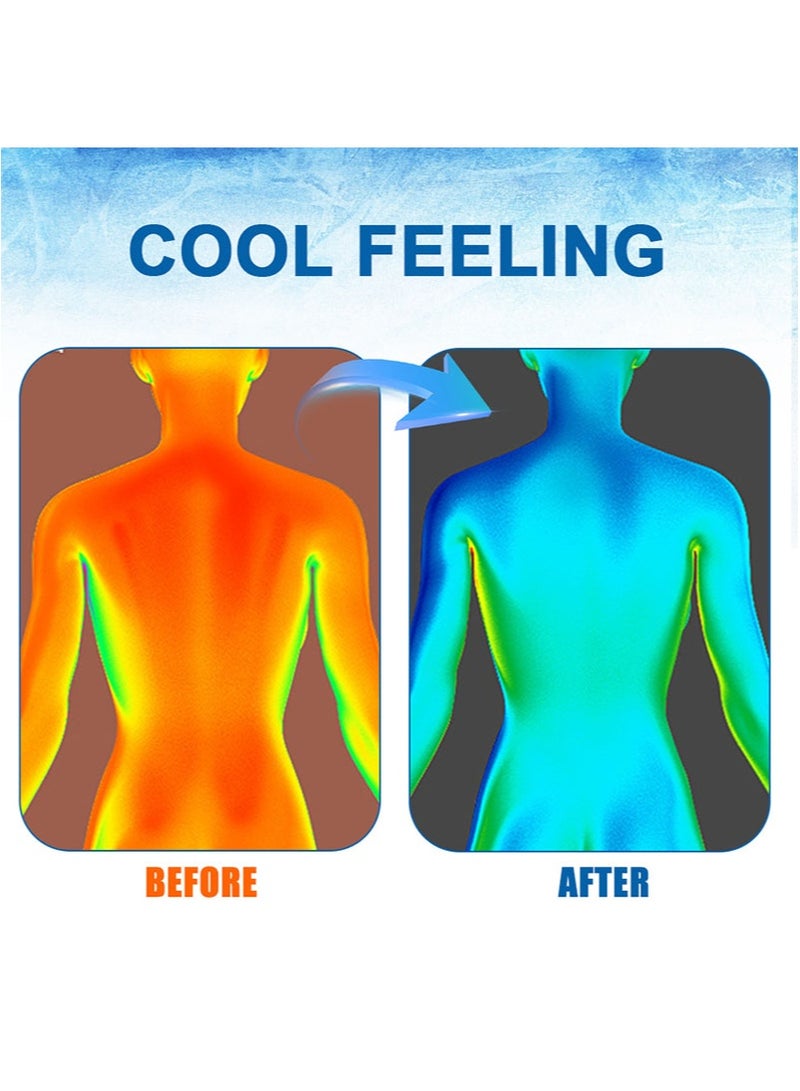 سوميفون كريم آيس فيلينج لتخفيف آلام الجسم، تركيبة فائقة القوة للمفاصل وآلام العضلات وأسفل الظهر والركبتين واليدين والساقين والكاحل، سريع المفعول ومريح (20 جم + 20 جم) - Image 5