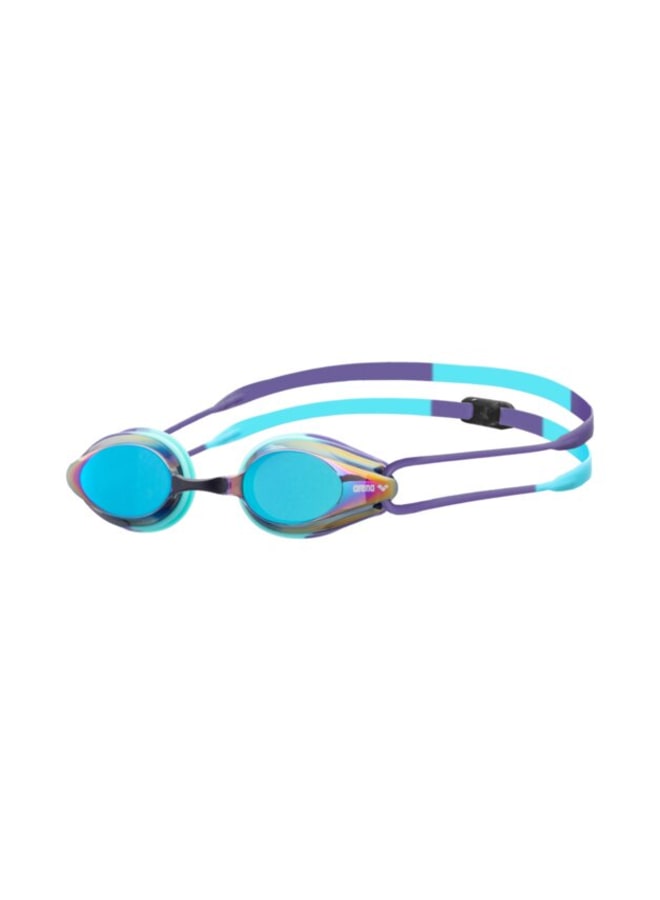 arena Tracks Mirror TURQUOISE-FUTURE_DUSK-WATE  - Professional Racing Goggles for Competitive Swimmers - Image 1