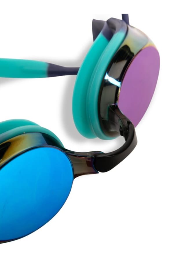 arena Tracks Mirror TURQUOISE-FUTURE_DUSK-WATE  - Professional Racing Goggles for Competitive Swimmers - Image 2