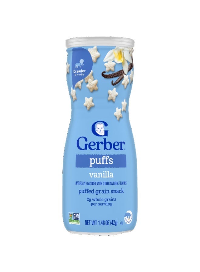 Gerber Puffs Vanilla 1.48 Oz - Image 1