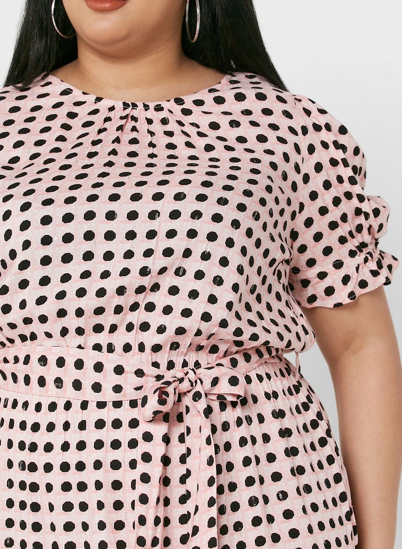 DOROTHY PERKINS Polka Dot Mini Dress  - Image 3