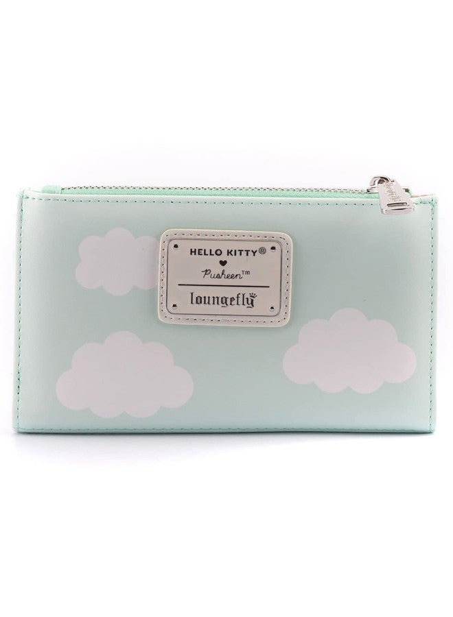 Loungefly X Pusheen Hello Kitty Cloud Lounging Flap Wallet - Fashion Kawaii Cute Wallets - Image 3
