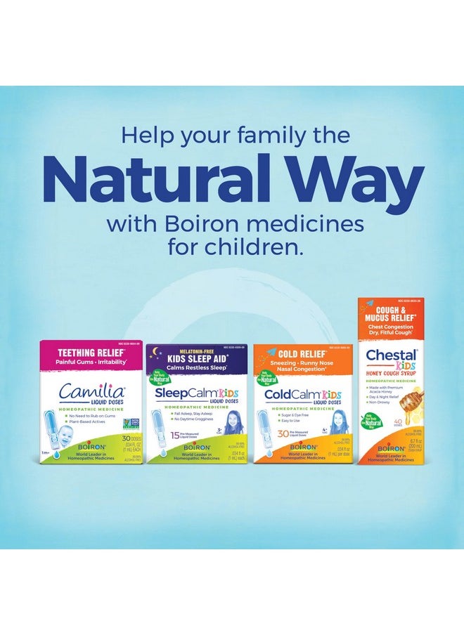 Boiron Boiron Chestal Honey Children's Cough Syrup for Nasal and Chest Congestion, Runny Nose, and Sore Throat Relief - 6.7 Fl oz  - Image 5