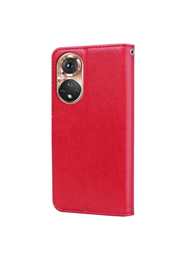 S-TOP Case For Honor X7/Play 30 Plus Rose Embossed Flip PU Leather Phone Case - Image 3