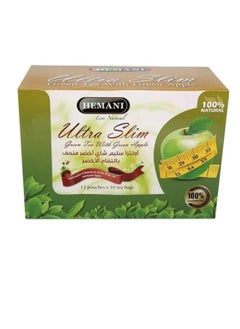 HEMAN Ultra Slim Green Tea with Green Apple (12 Pieces Full Carton) 