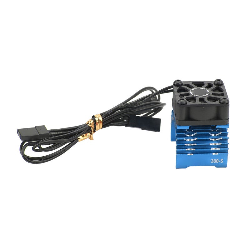 RC Motor Cooling Fan: 32000RPM High Speed Single Fan - Premium Aluminum Alloy Heatsink for 1/8 1/10 RC Cars, 28mm 29mm 380 Brushless Motors - Image 1