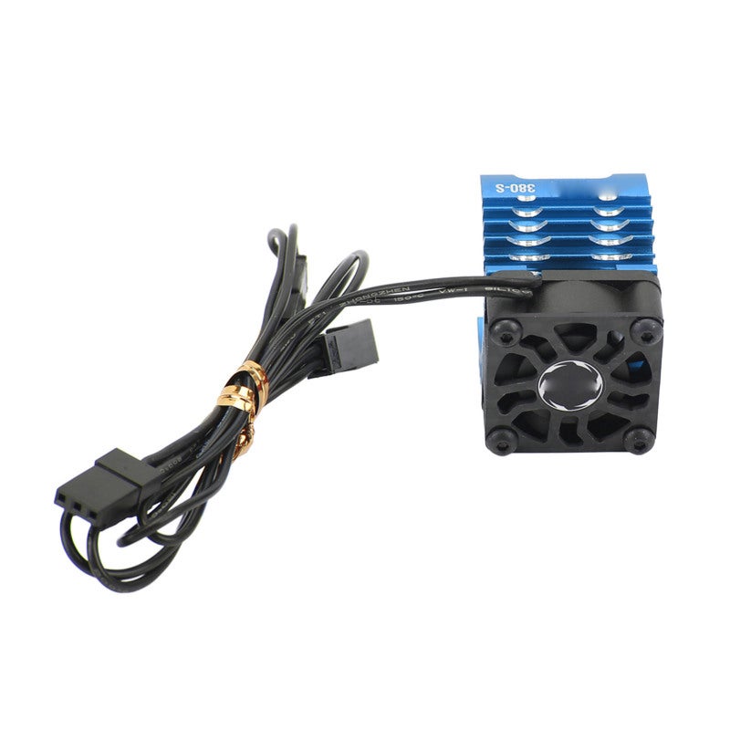 RC Motor Cooling Fan: 32000RPM High Speed Single Fan - Premium Aluminum Alloy Heatsink for 1/8 1/10 RC Cars, 28mm 29mm 380 Brushless Motors - Image 2
