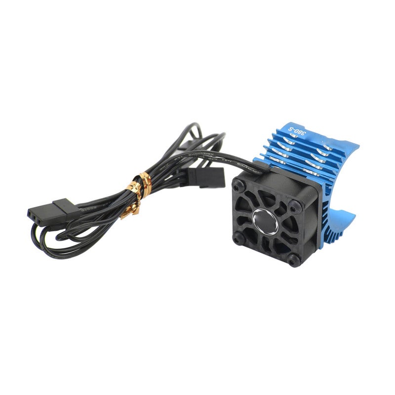 RC Motor Cooling Fan: 32000RPM High Speed Single Fan - Premium Aluminum Alloy Heatsink for 1/8 1/10 RC Cars, 28mm 29mm 380 Brushless Motors - Image 3