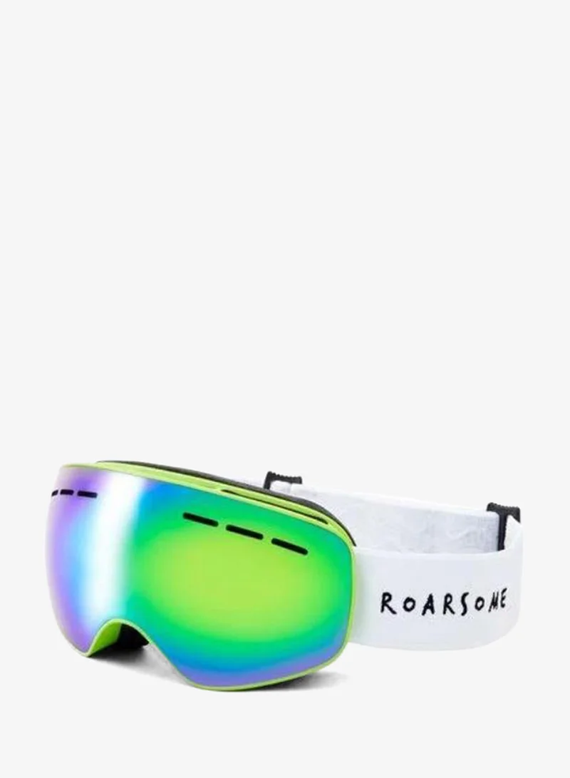 هدير Kids Ski Goggles - Green