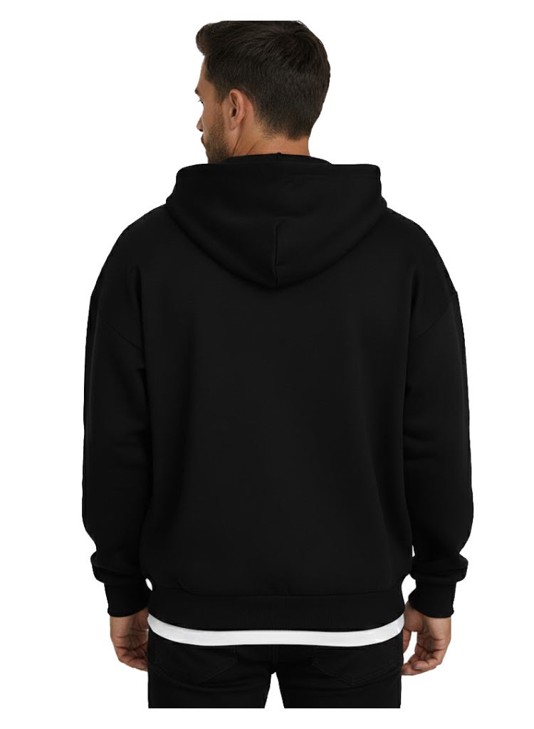 Long Sleeve Casual Solid Basic Hoodie Sweatshirt - Image 2