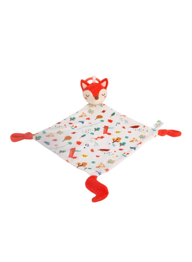 Happymonkey Baby Printed Annuity Towel Bed Hanging Bite Slip Towel Sweat Towel Hair-free Baby Toy-Color:Monkey  - Image 3