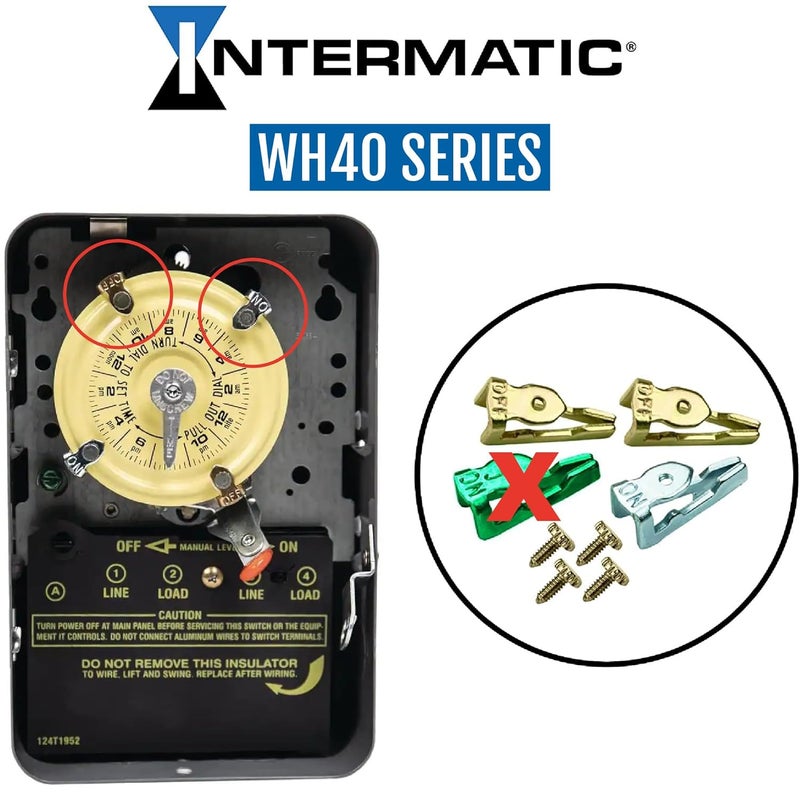 Intermatic 156T1978A Time Switch Tripper Kit - Genuine 2-Pack Trippers - Exclusive Compatibility with T100, T7000, WH40 Series Timers - Easy Setup for Precision Time Control - Image 3