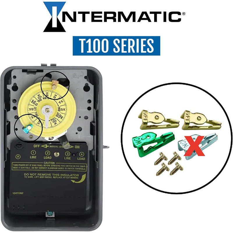 Intermatic 156T1978A Time Switch Tripper Kit - Genuine 2-Pack Trippers - Exclusive Compatibility with T100, T7000, WH40 Series Timers - Easy Setup for Precision Time Control - Image 2