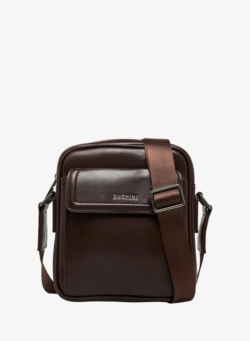 دوتشيني Men Adjustable Strap Crossbody Bag