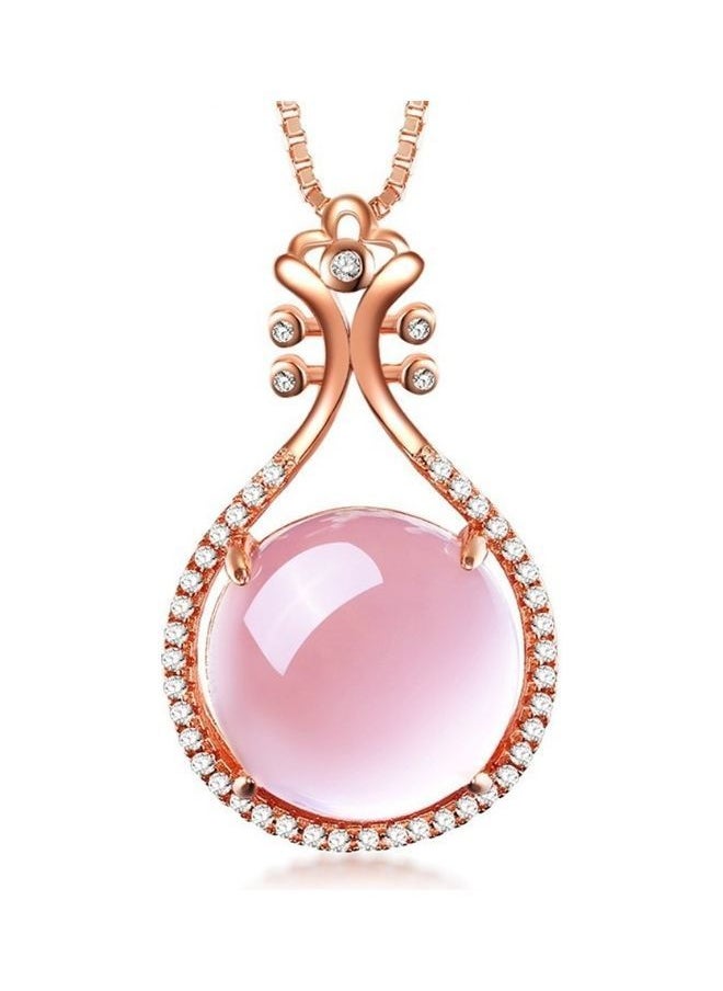 NIBEMINENT 925 Rose Gold Plated Necklace  - Image 1