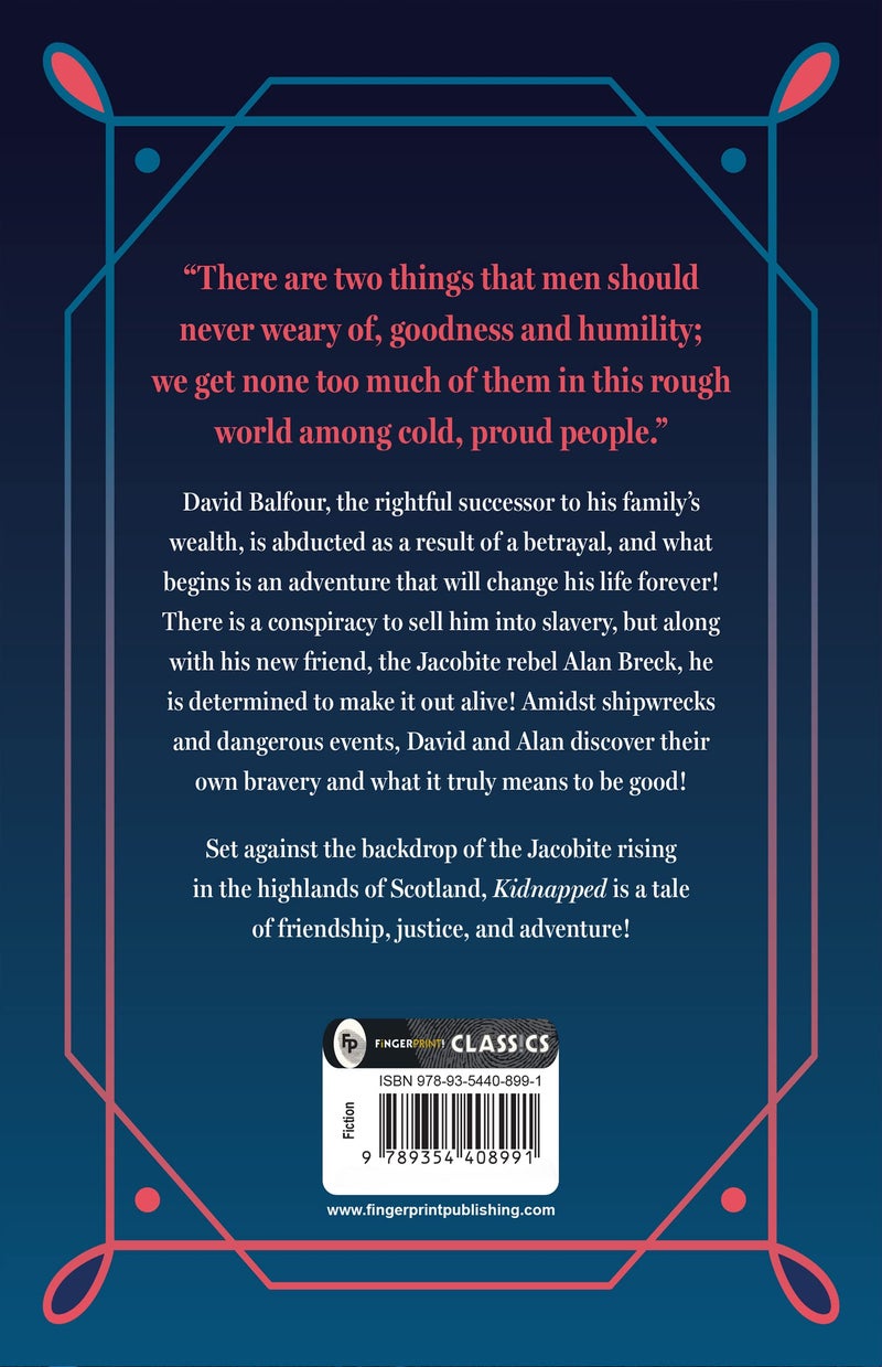 Kidnapped  | Authored by Robert Louis Stevenson | Published by Fingerprint! Publishing | Paperback - Image 2