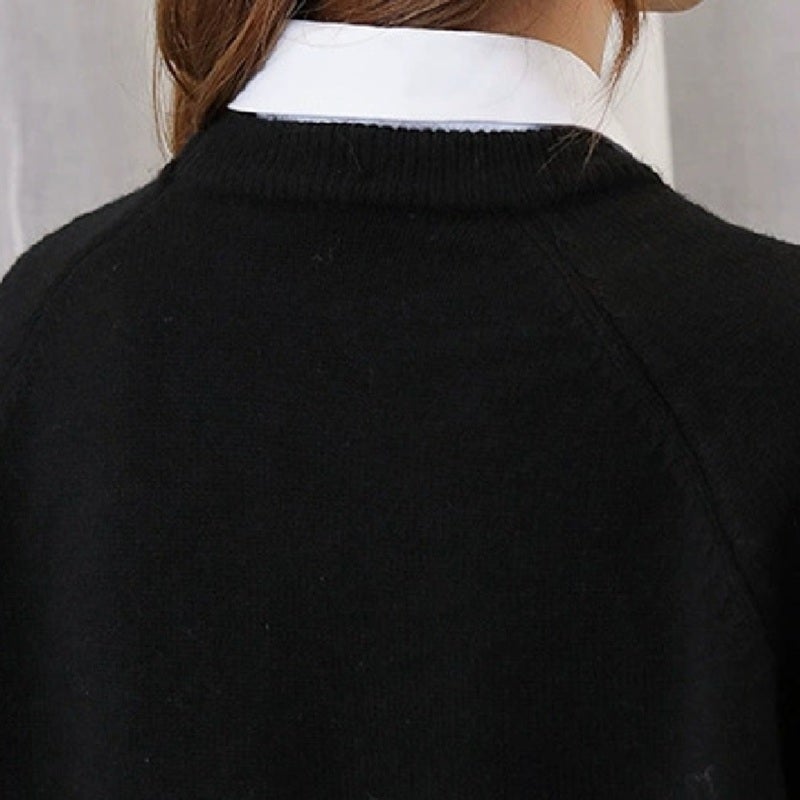 Fake collar, dress collar, shirt collar/white (square collar) - Image 2