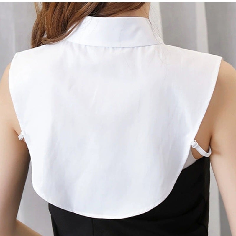 Fake collar, dress collar, shirt collar/white (square collar) - Image 4