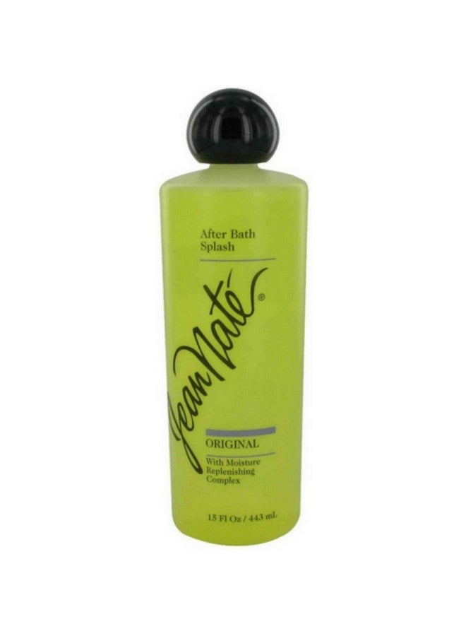 Jean Nate Jean Nate After Bath Splash, Original Bath Body Mist Infused with Castor Oil and Aloe Vera, Softens & Smoothes Skin, Citrus Scent, 15 Fl Oz