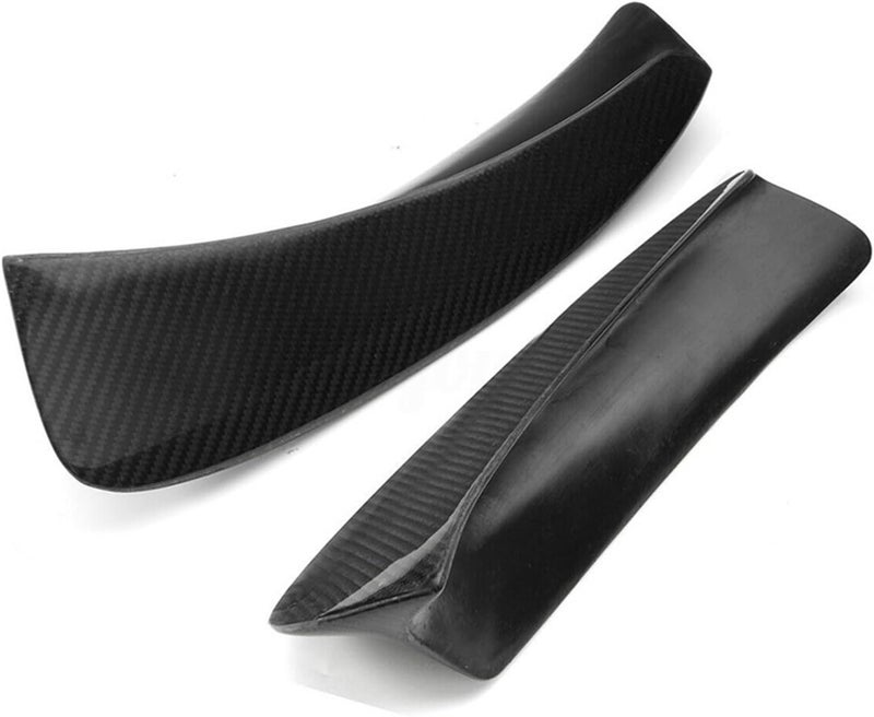 DEMULAX Carbon Fiber Front Bumper Splitter Spoiler Lip for BMW E46 M3 - Image 1