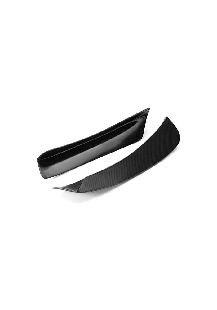 DEMULAX Carbon Fiber Front Bumper Splitter Spoiler Lip for BMW E46 M3 - Image 5