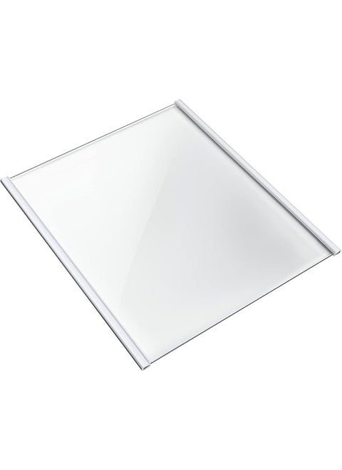 W11130202 Freezer Glass Shelf Replacement Compatible With Whirlpool Refrigerator W10527848 W10773886 Wpw10527848 Fridge Tempered Glass Shelf Shelf Size 11.69 Inch