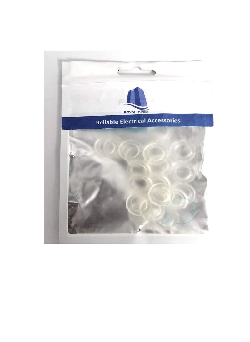 Bidet Shattaf Nylon Rubber Washer Circular Round Gasket Ring for Bathroom Shower Tap & Plumbing etc (Pack of 10, 3/4 Inch)  - Image 2