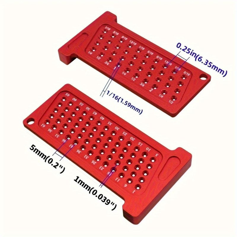 T Type Hole Scribing Tool 65MM Metric Precision Marking Gauge Woodworking Ruler - Image 5