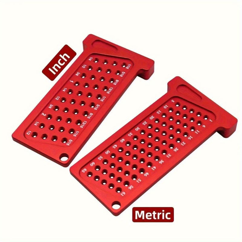 T Type Hole Scribing Tool 65MM Metric Precision Marking Gauge Woodworking Ruler - Image 3
