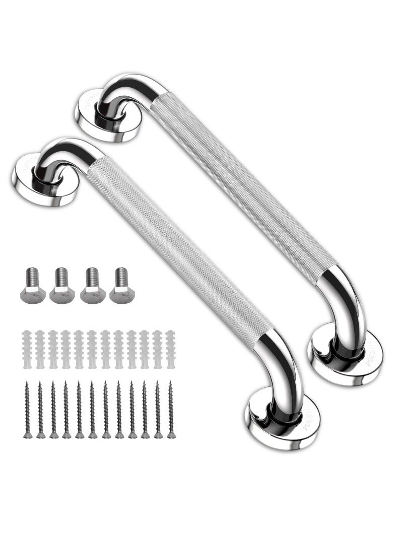 مقبض دش مضاد للانزلاق مقبض قوي من الفولاذ المقاوم للصدأ - Image 1