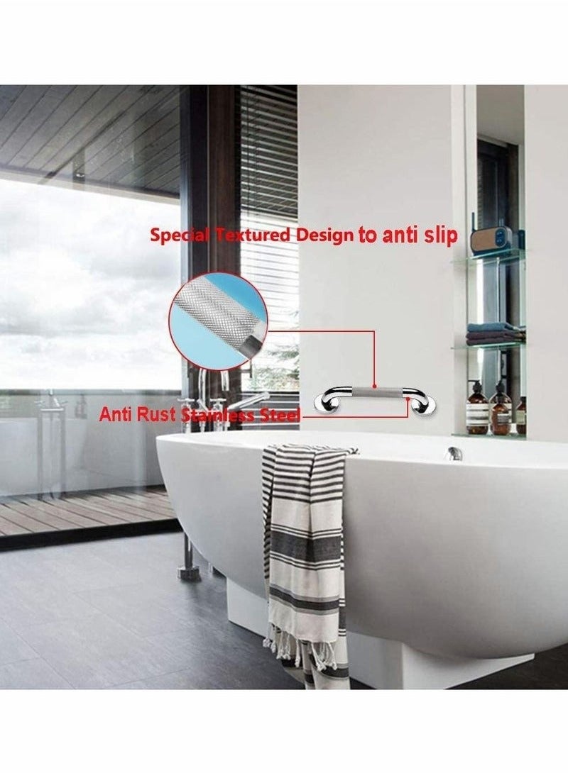 مقبض دش مضاد للانزلاق مقبض قوي من الفولاذ المقاوم للصدأ - Image 3