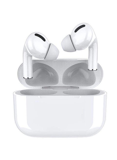 TWS BT5.0 Earphones Active Noise Cancelling Earbuds Low-Latency Touch-control Headset with Mic Charging Case Compatible Siri Android iOS White