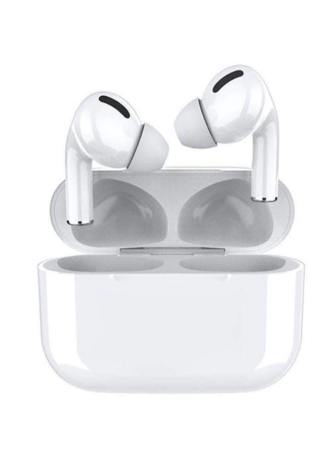 NIBEMINENT TWS BT5.0 Earphones Active Noise Cancelling Earbuds Low-Latency Touch-control Headset with Mic Charging Case Compatible Siri Android iOS White  - Image 1