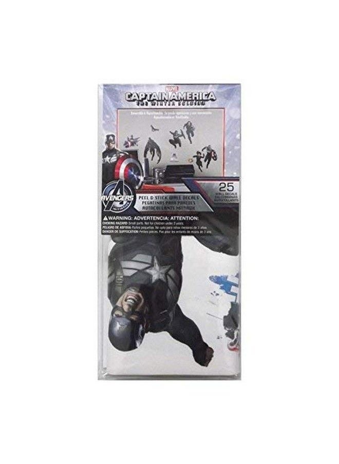 RoomMates - Captain America Wall Decals (Multicolor) - Image 1